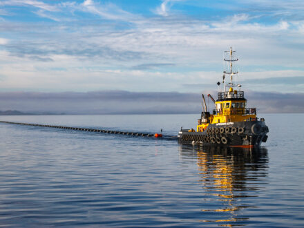 Army Bay Ocean Outfall Pipe String